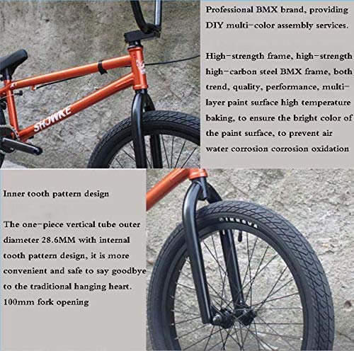 BMX ブラックバイク Amazon.co.jp: BMX 自転車 10代と大人のための20インチBMXバイク